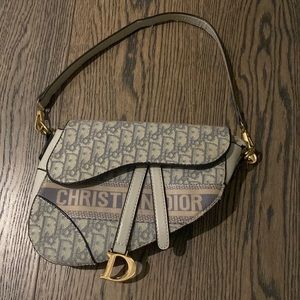 christian dior saddle bag
